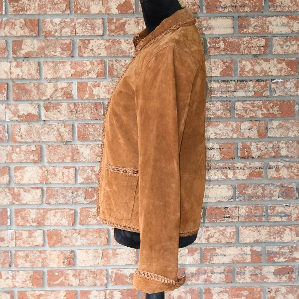 CHRISTOPHER & Banks Suede Jacket - Picture 4 of 7